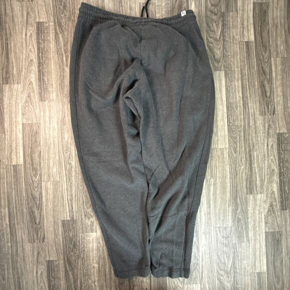 PUMA Fleece Sweatpants Gray Essentials Logo Joggers Men’s XL Drawstring Pants - Picture 1 of 7